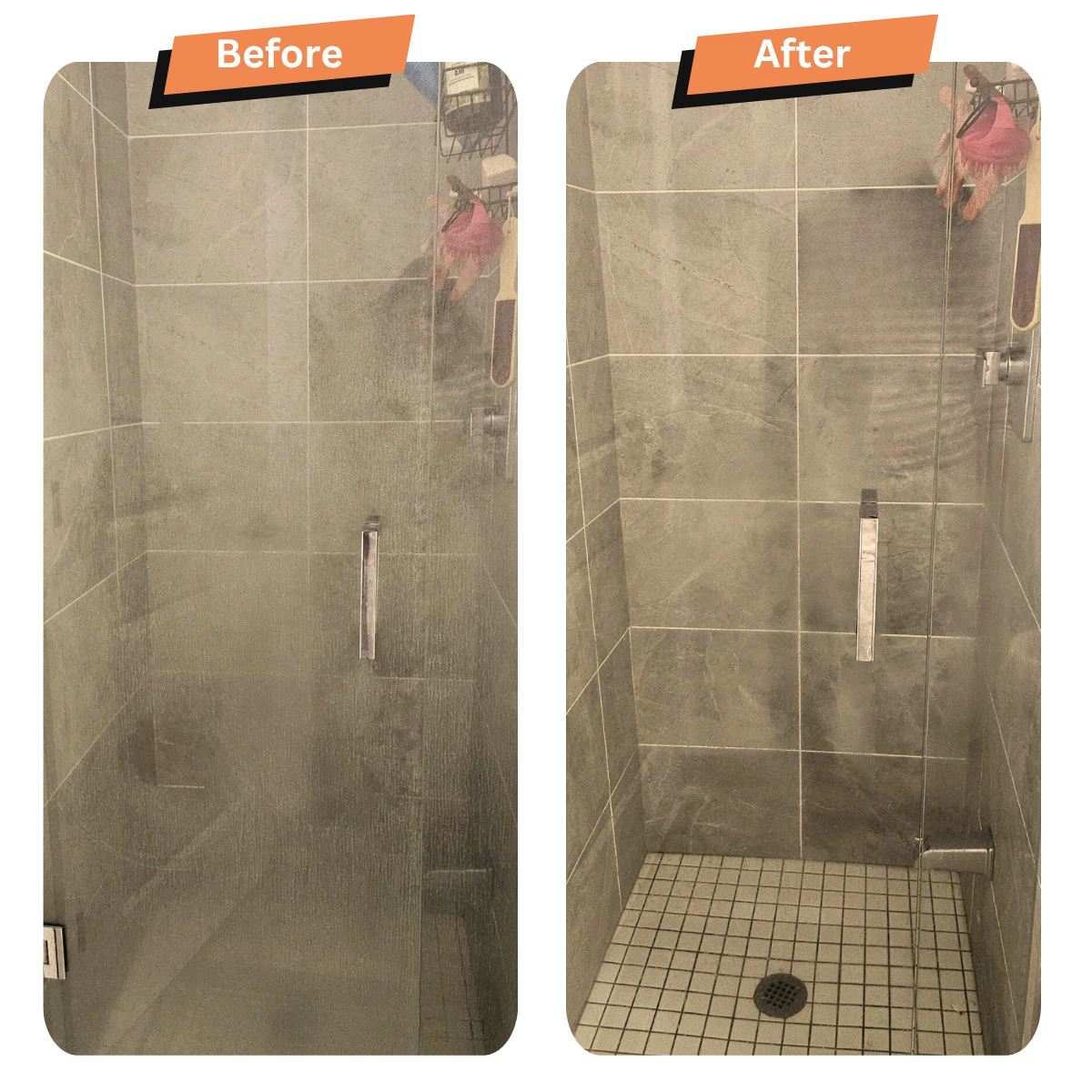 Shower Door Clean